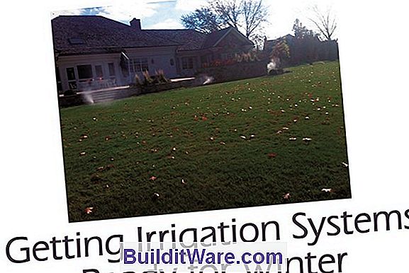 Winterizing Home Irrigation