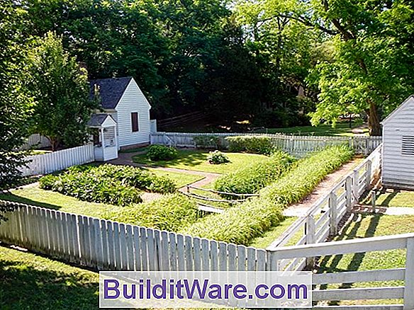 Colonial & Colonial Wiederbelebung Garden Design