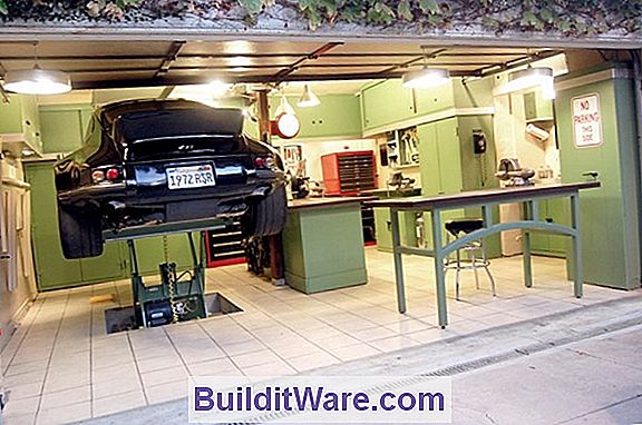 Planung einer Garage Workshop oder Crafts Area