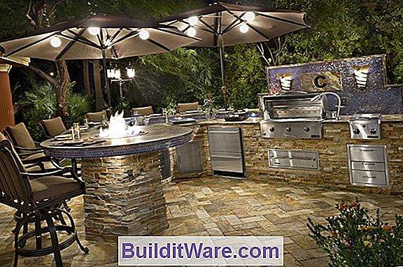 Bau eines Brick & Tile Barbecue