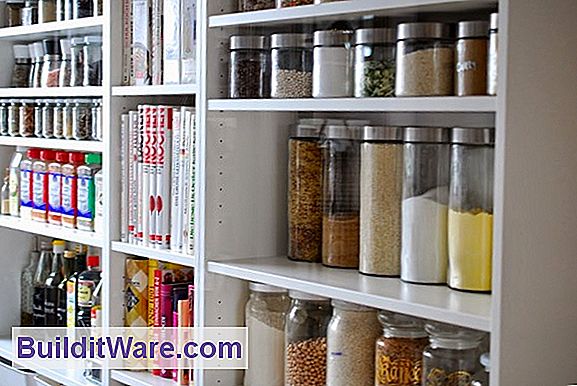 Organisieren Küche Lagerung mit Küchenschrank Rollouts