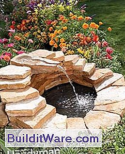 Fontein: hoe bouw je een betonnen fontein