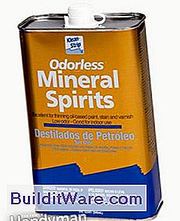 Mineralische Spirituosen gegen Lackverdünnung